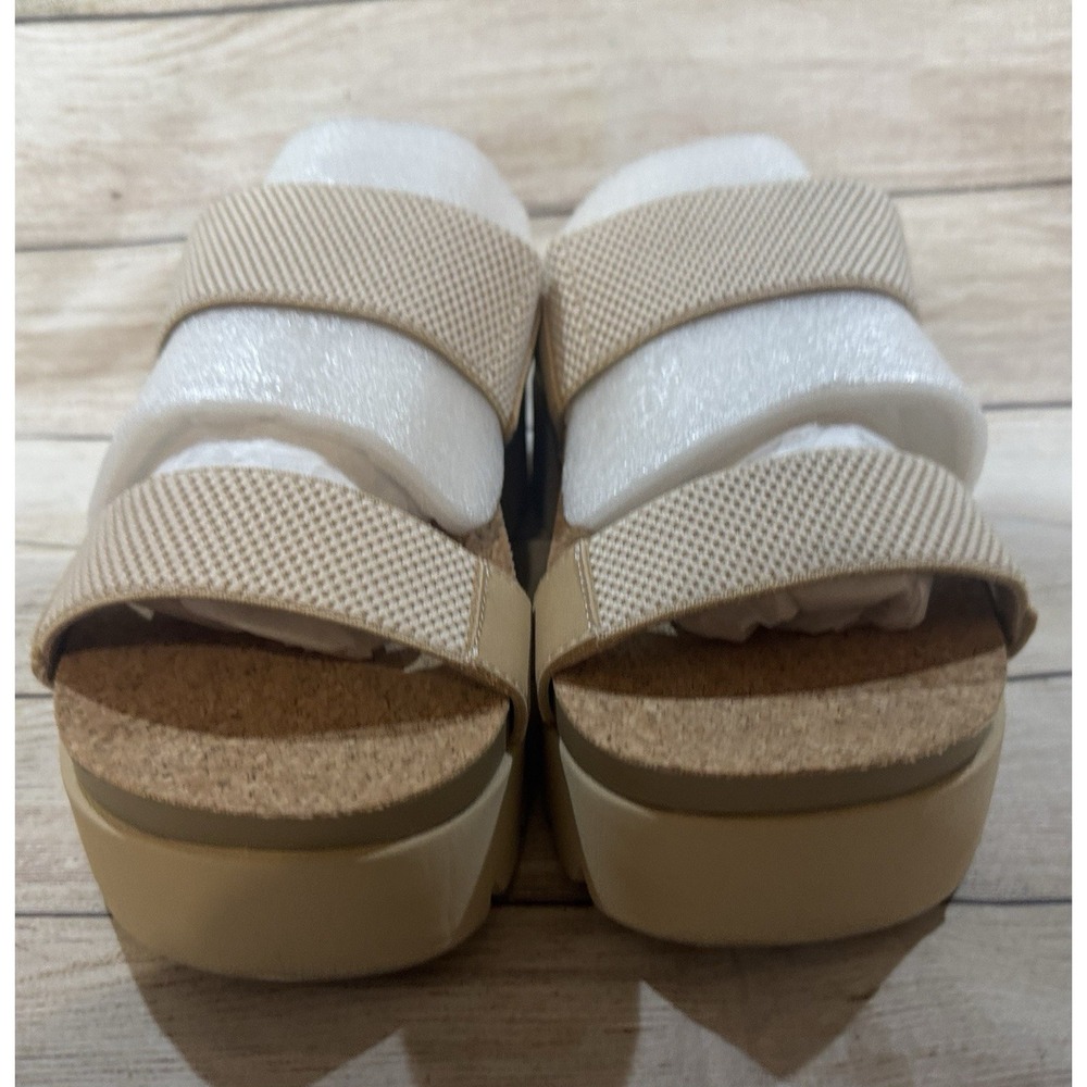 KURU Loma Tila Sand Desert Tan Slip On Slide Shoes Sandals Heel Support Sz 11 M - Picture 4 of 6